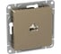 Механизм компьютерной розетки EKF Эпика RJ45 (cat6), шампань UP1-SOC-RJ45-6 2