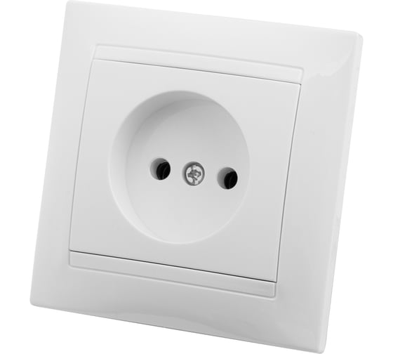 Розетка TDM ELECTRIC 2П 10А 250В белая Лама SQ1815-0022