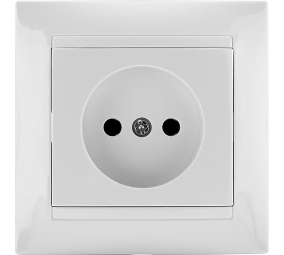 Розетка TDM ELECTRIC 2П 10А 250В белая Лама SQ1815-0022