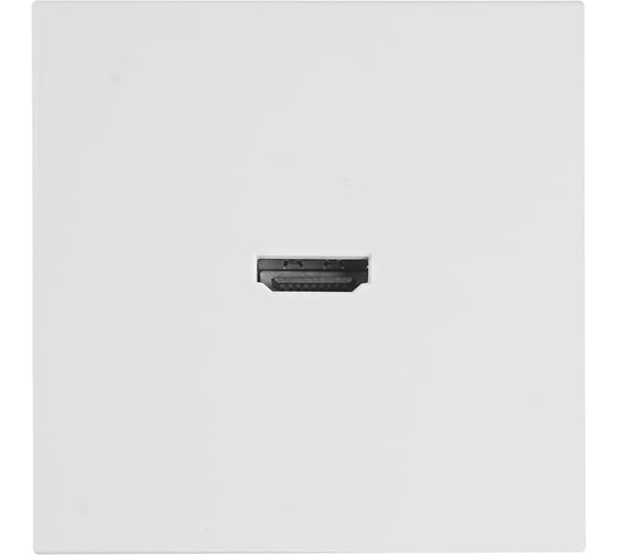 Розетка HDMI STEKKER 2.0 Type A (механизм), серия Мия, RST00-3118-01, белая ма 50827