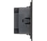 Розетка HDMI STEKKER 2.0 Type A (механизм), серия Мия, RST00-3118-05, черный б 50828 3