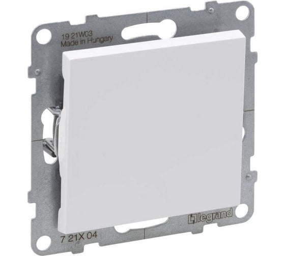 Выключатель Legrand SUNO 16А, белый 721104