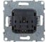 Розетка Legrand SUNO 2К, винтовое крепление, алюминий 721333 2