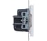 Розетка Legrand SUNO 2К, винтовое крепление, белый 721133 3
