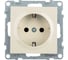 Розетка Legrand SUNO 2К+З, винтовое крепление, слоновая кость 721225 1