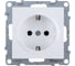 Розетка Legrand SUNO 2К+З, винтовое крепление, белый 721125 1