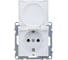 Розетка Legrand SUNO.2К+З, IP21, крышка, белый 721127 2
