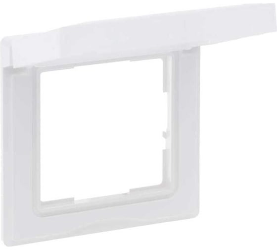 Рамка Legrand SUNO 1-постовая, IP44, белый 721144