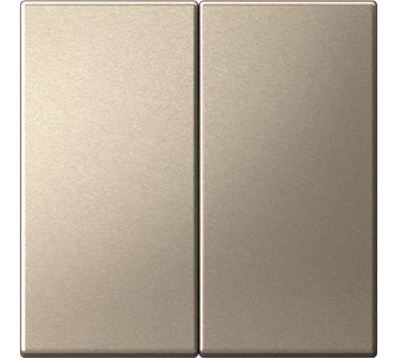 Клавиши для 2-клавишного выключателя Systeme Electric ARTGALLERY шампань GAL880551
