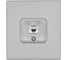 Розетка Vell светло-серая, RJ CAT6, c рамкой Air {V702076} 1397813 5