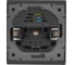 Розетка электрическая Vell черная, 1 пост, USB-С, USB-С, с рамкой Air {V702090} 1397827 5