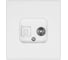 Розетка Vell белая, TV + RJ CAT6, c рамкой Air {V702077} 1397814 5