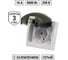 Розетка TDM ELECTRIC 2П+З скрытой установки IP54 16А серая Вуокса SQ1803-0108 2