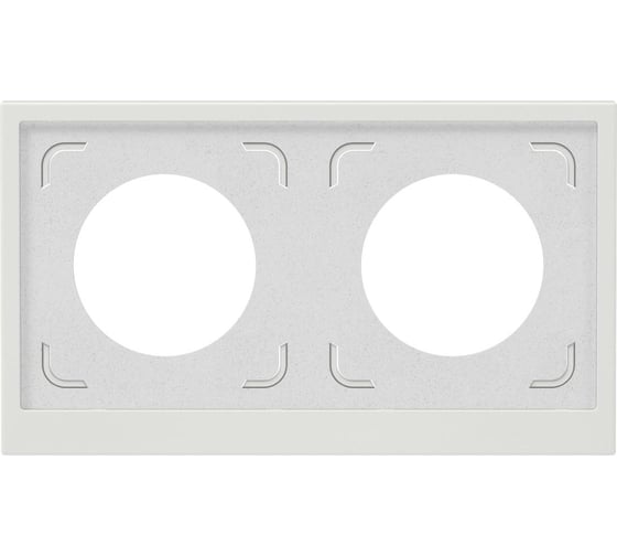 Рамка DKC KANT 2 поста IP44, белый песок 7010944DIY