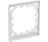 Рамка DKC 1 пост IP44, KANT, белый песок, 1 шт 7010942DIY 2