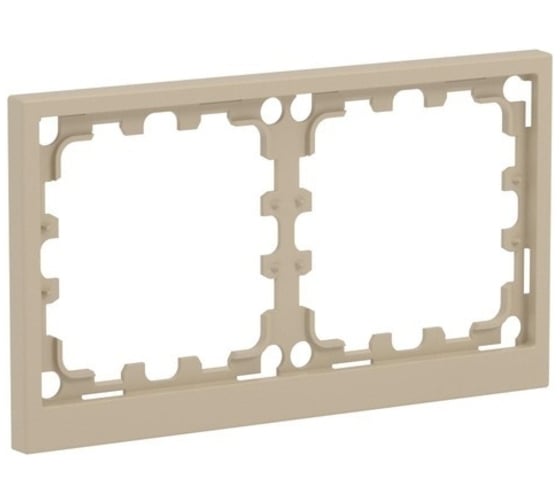 Рамка DKC KANT 2 поста 4 модуля, кремовый матовый, 1 шт 7015904DIY