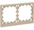 Рамка DKC KANT 2 поста 4 модуля, кремовый матовый, 1 шт 7015904DIY 1