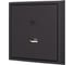 Розетка Lezard ESTET TC+ USB разъем чёрный бархат 745-4288-192TC 5