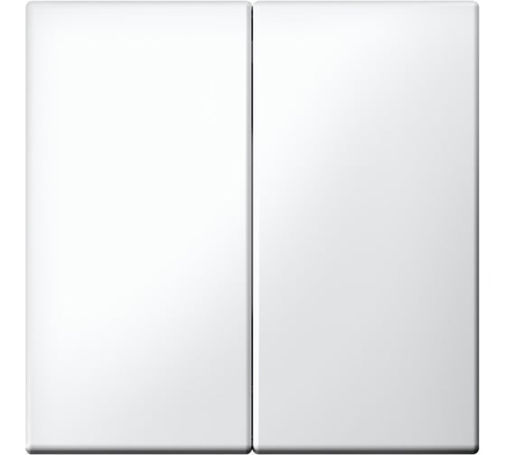 Клавиши для 2-клавишного выключателя Systeme Electric ARTGALLERY белый GAL880151 1