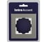 Рамка для розеток и выключателей Intro Accent 6-511-09 на 1 пост СУ стекло титан Б0063767 4