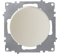 Выключатель OneKeyElectro одинарный с самовозвратом, цвет бежевый (серия Florence) 7700248