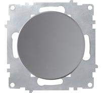 Выключатель OneKeyElectro одинарный с самовозвратом, цвет серый (серия Florence) 7700250