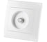 Телевизионная розетка TDM ELECTRIC SAT типа F, белая Таймыр SQ1814-0032 1