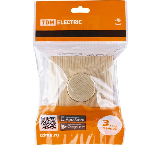 Светорегулятор TDM ELECTRIC RL 300 Вт сосна Лама SQ1815-0309