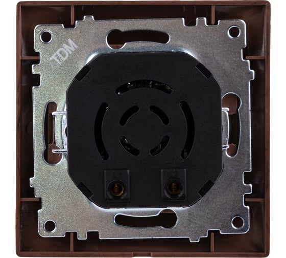 Светорегулятор TDM ELECTRIC RL 300 Вт венге "Лама" SQ1815-0409