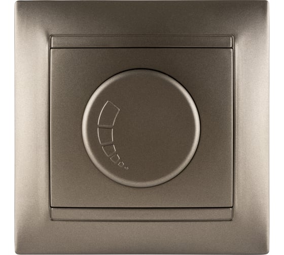 Светорегулятор TDM ELECTRIC RL 300 Вт бронза Лама SQ1815-0709