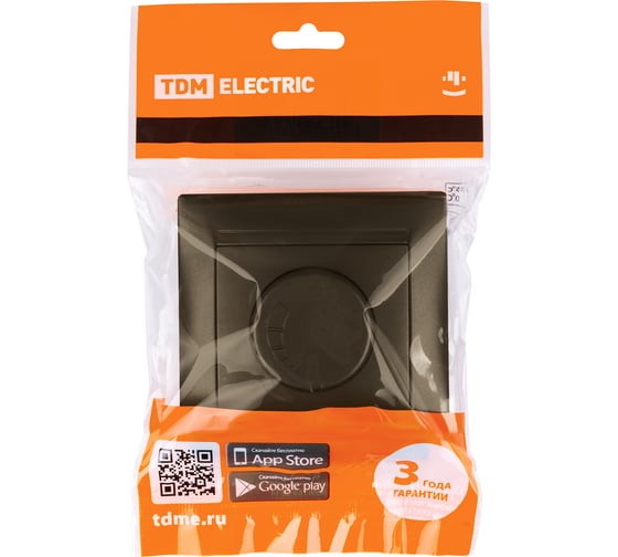 Светорегулятор TDM ELECTRIC RL 300 Вт бронза Лама SQ1815-0709