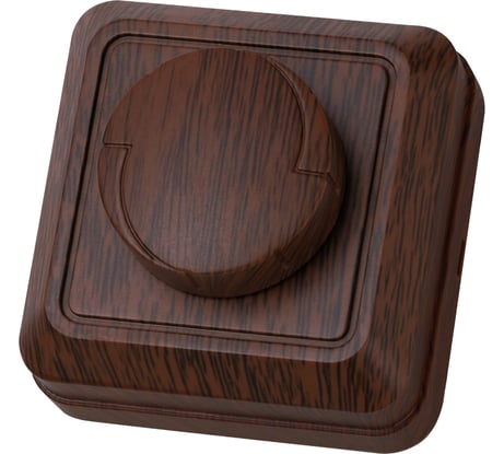 Светорегулятор TDM ELECTRIC поворотный RL 600Вт IP20 бук Ладога SQ1801-0309