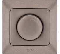 Диммер NE-AD 800W, 250В, 10А, Aras, Мокка,  1/10/100, 93-125-10