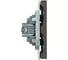 Заглушка (механизм) STEKKER серия Эмили, RST00-5116-09, антрацит, soft touch, 49935 3