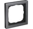 1-постовая рамка Systeme Electric ARTGALLERY PURE камень графит GAL373101 2