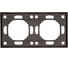Рамка 2-местная STEKKER PFR00-5002-09 серия Эмили, антрацит, soft touch, 49937 4