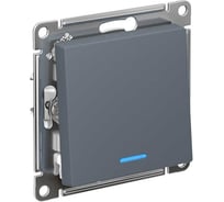 1-клавишный выключатель Systeme Electric Atlas Design Грифель с подсветкой SE ATN000713