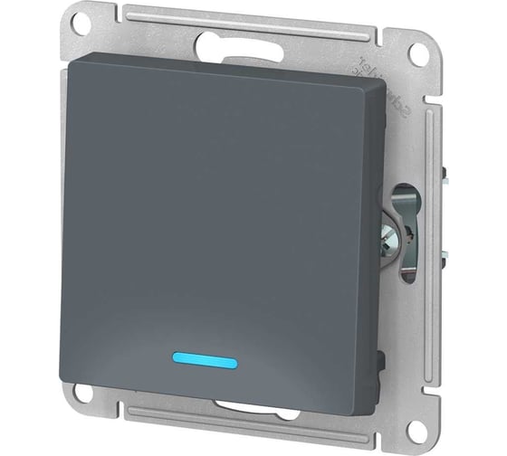1-клавишный выключатель Systeme Electric Atlas Design Грифель с подсветкой SE ATN000713