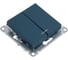 2-клавишный выключатель Systeme Electric AtlasDesign Изумруд с подсветкой, сх.5а SE ATN000853 3
