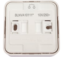 1-клавишный выключатель Systeme Electric Blanca наружный, белый с подсветкой 10А, 250B SE BLNVA101111 20632660