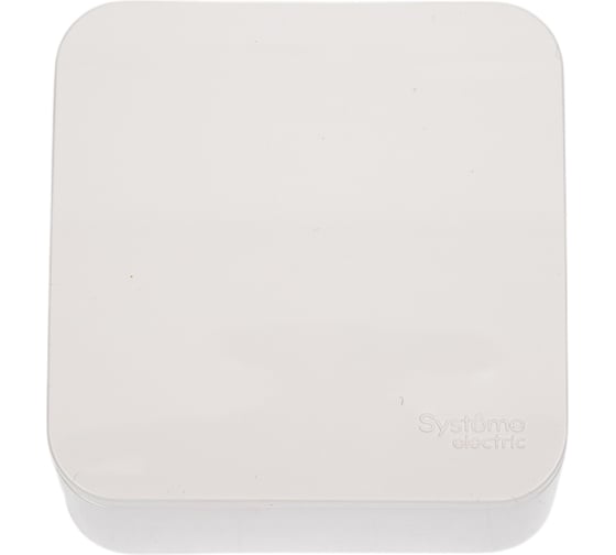 1-клавишный выключатель Systeme Electric Blanca наружный, белый с самовозвратом, 10А SE BLNCA101011 1