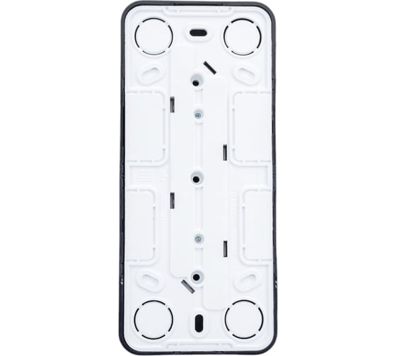 3-ая наружная розетка Systeme Electric Blanca Антрацит, без заземления, без шторок, 16А, 250В SE BLNRA000316