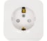 Наружная розетка Systeme Electric Blanca Белый, с заземлением, со шторками, 16А, 250В SE BLNRA011121 4