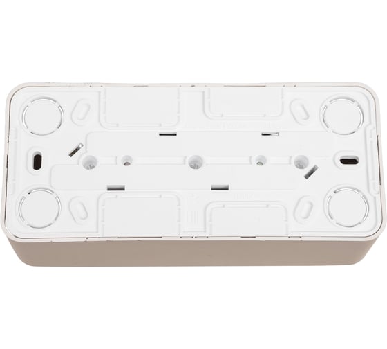 3-ая наружная розетка Systeme Electric Blanca Титан, с заземлением, со шторками, 16А, 250В SE BLNRA011314