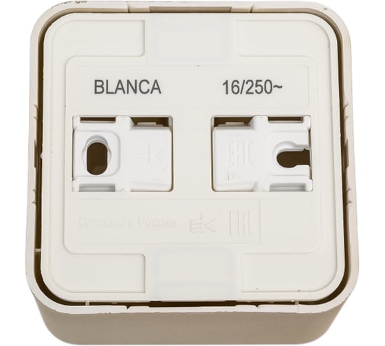 Наружная розетка Systeme Electric Blanca Титан с заземлением, со шторками, 16А, 250В SE BLNRA011114