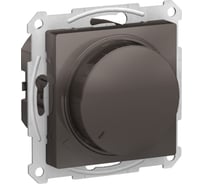 Поворотно-нажимной светорегулятор-диммер Systeme Electric AtlasDesign Мокко 315Вт SE ATN000634