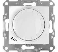 Поворотно-нажимной светорегулятор Systeme Electric dna белый LED SE SDN2201221