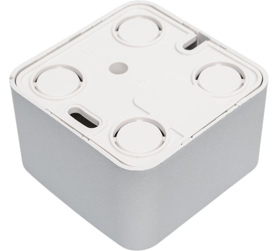 Компьютерная розетка Systeme Electric Blanca наружная Алюминий RJ45, кат.5E, изолир SE BLNIA045003