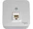 Компьютерная розетка Systeme Electric Blanca наружная Алюминий RJ45, кат.5E, изолир SE BLNIA045003 1