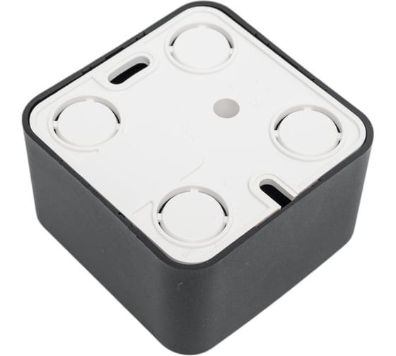 Компьютерная розетка Systeme Electric Blanca наружная Антрацит RJ45, кат.5E SE BLNIA045006